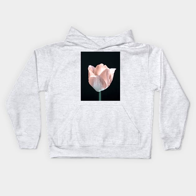 Tulip In Profile 4 Kids Hoodie by Robert Alsop